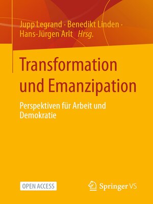 cover image of Transformation und Emanzipation